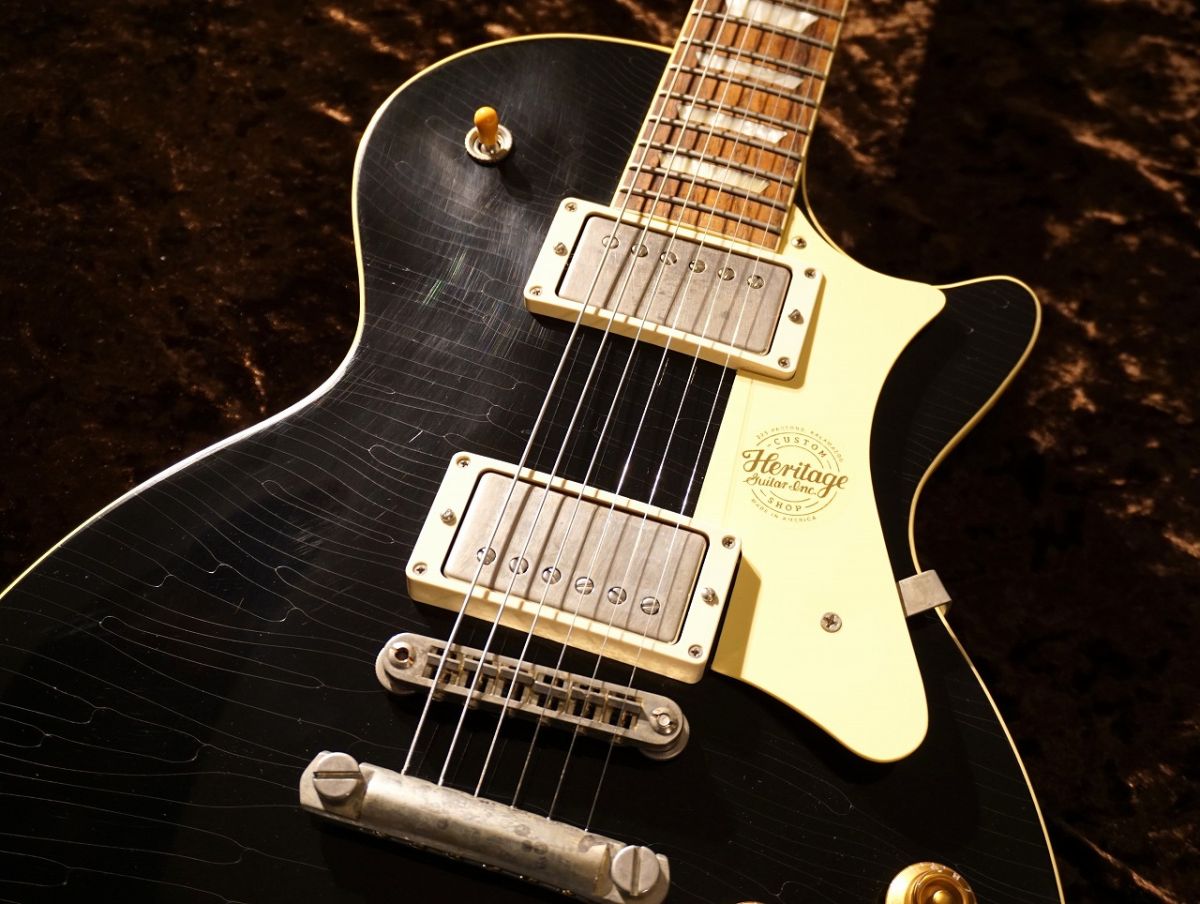 Custom Shop Core Collection H-150 Plain Top Artisan Aged Ebony