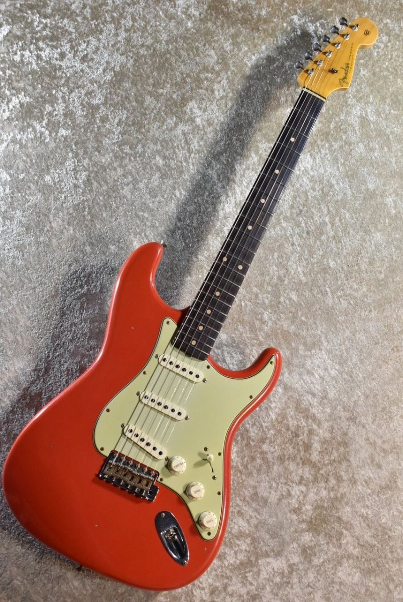 LTD 1962/63 Stratocaster Journeyman Relic Aged Fiesta Red CZ561907  