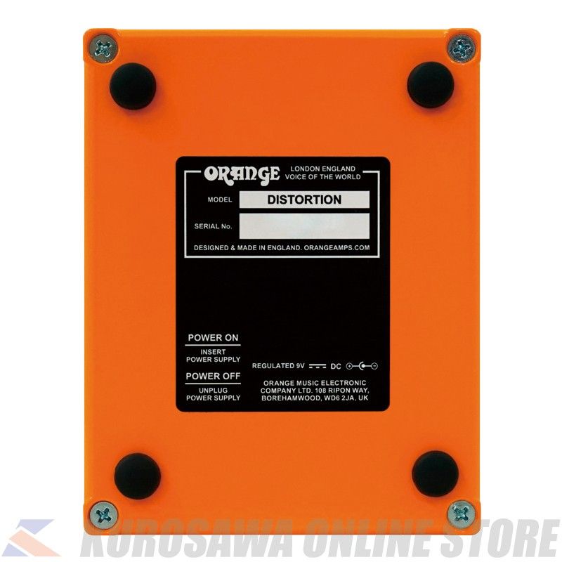 Orange distortion pedal ディストーション Distortion Pedal – Orange Amps