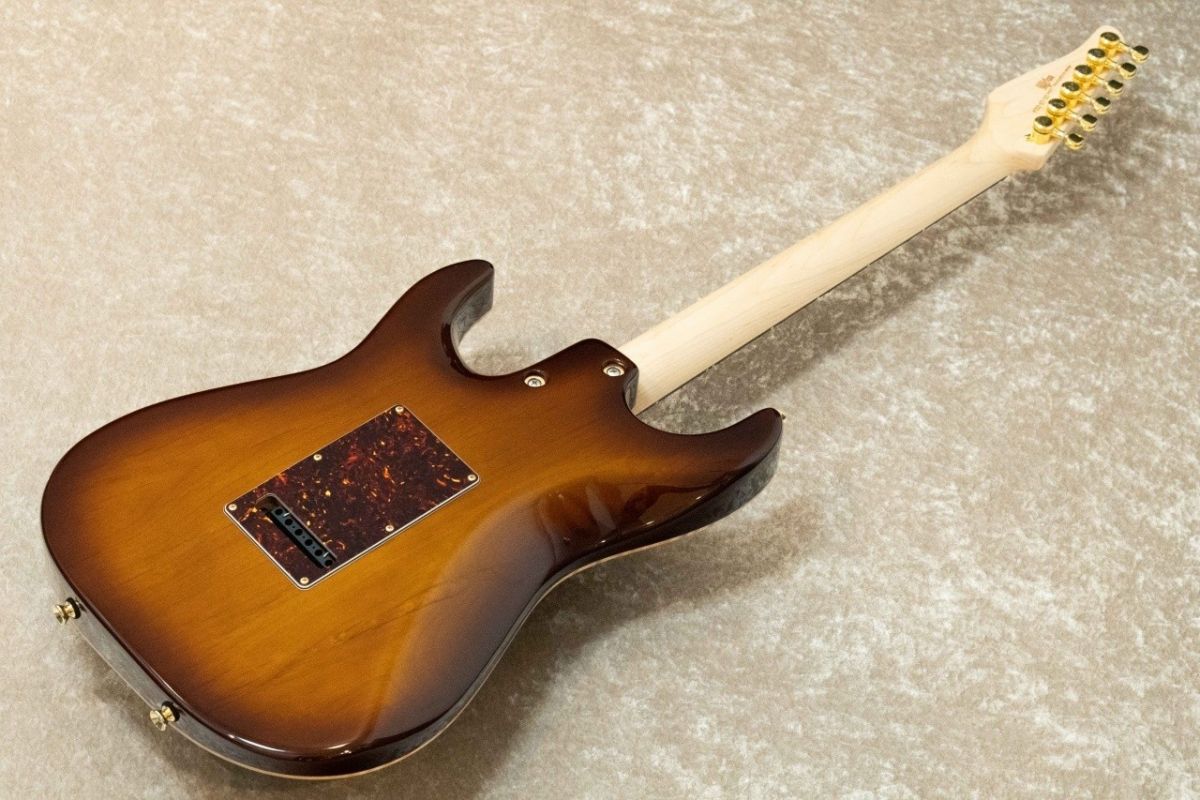 Drop Top Classic Shorty -Tiger Eye Burst with Binding