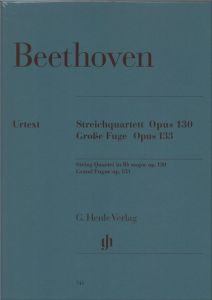 その他 【パート譜】ベートーヴェン 弦楽四重奏曲Op.130&大フーガOp.133(原典版)【渋谷本店】