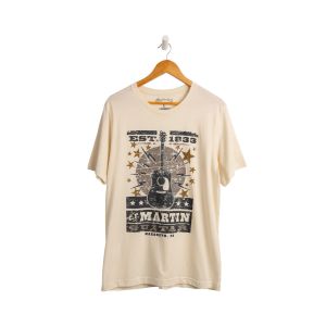 Martin Heritage Guitar T-Shirt 18CM0210 【マーチンロゴ入りTシャツ】