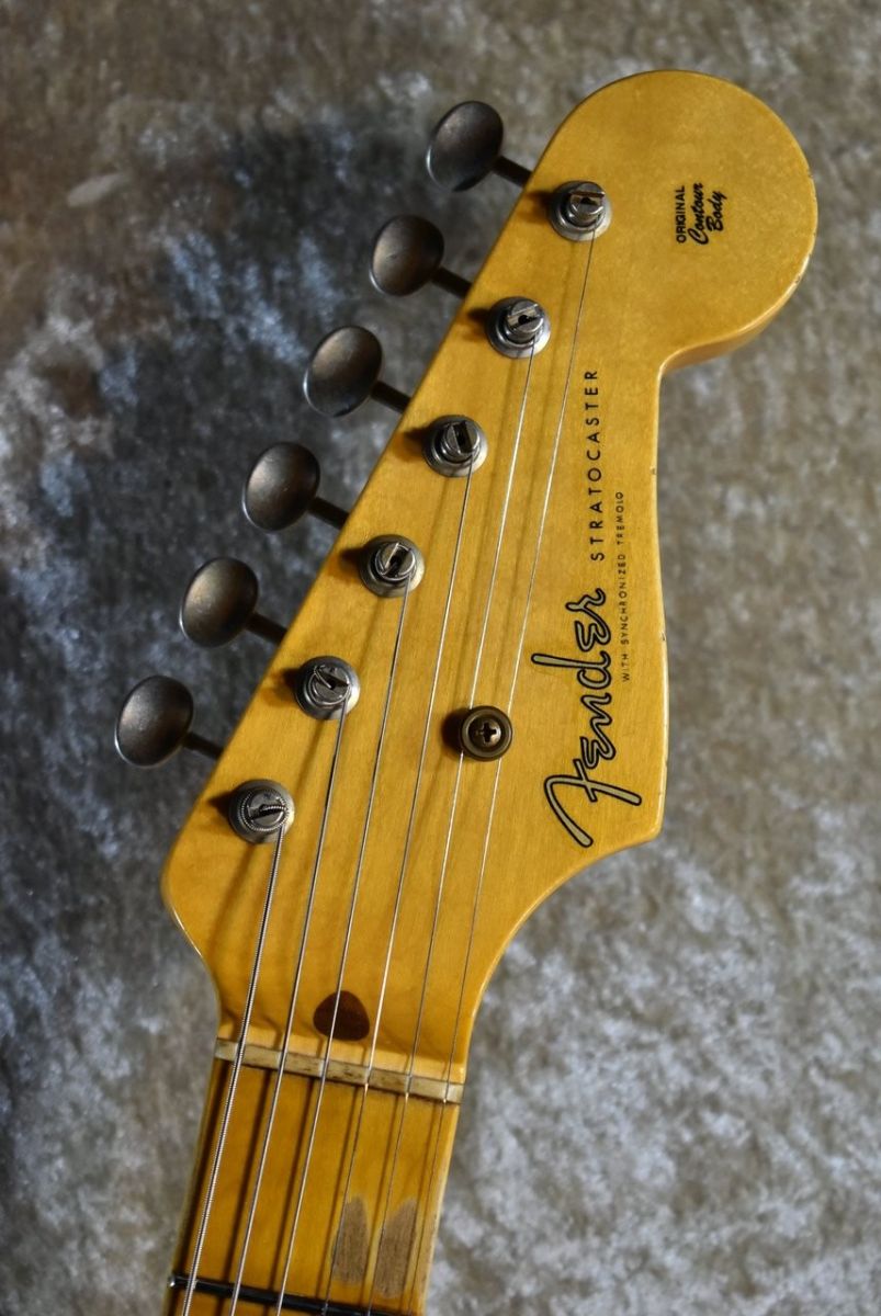 1956 Stratocaster Journeyman Relic Aged White Blonde