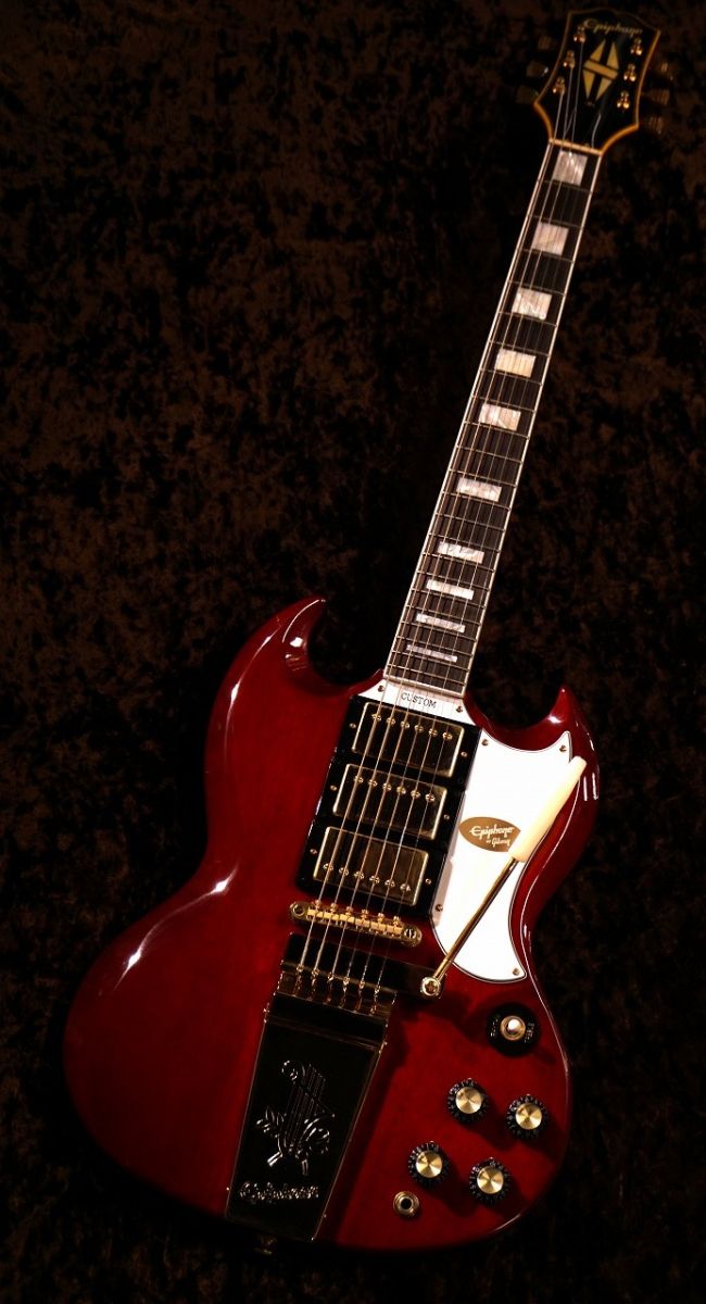 Joe Bonamassa 1963 SG Custom, Dark Wine Red #23031530308