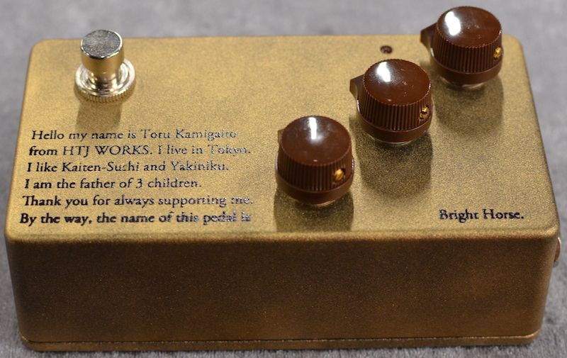 Bright Horse Over Drive Aged Gold ver. #389 | 【クロサワ楽器店  