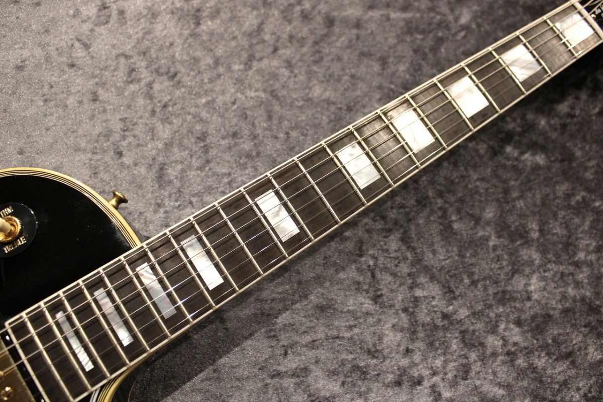 ギター Gibson Murphy Lab 1968 Les Paul Custom Murphy Lab 1968 Les Paul Custom Reissue Ebony Ultra Light