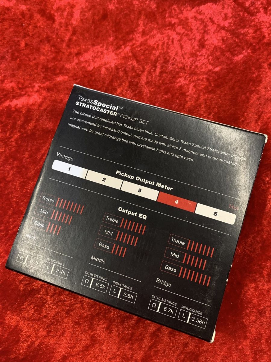 Custom Shop Texas Special Strat Pickup Set | 【クロサワ楽器店