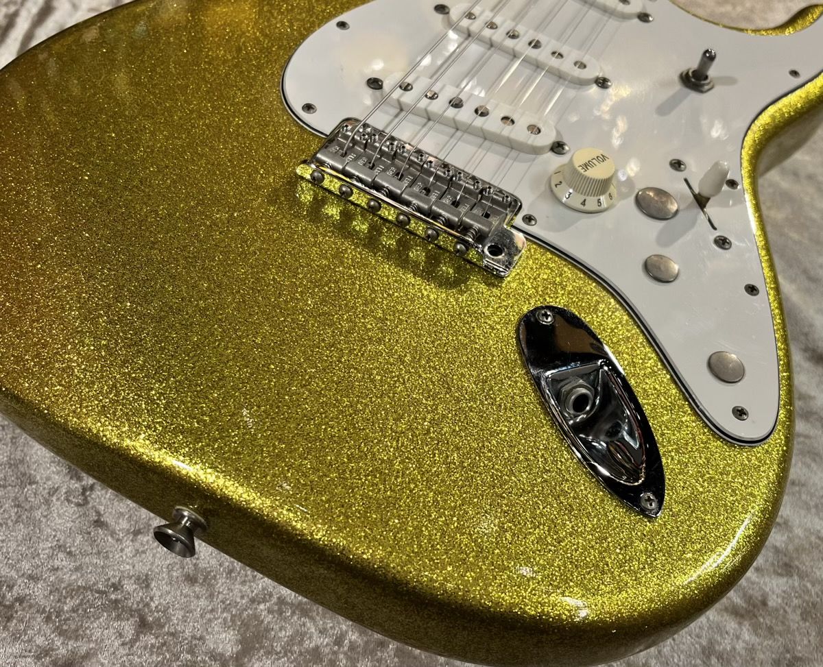 Dick Dale Stratocaster Chartreuse Sparkle finish 1994年製