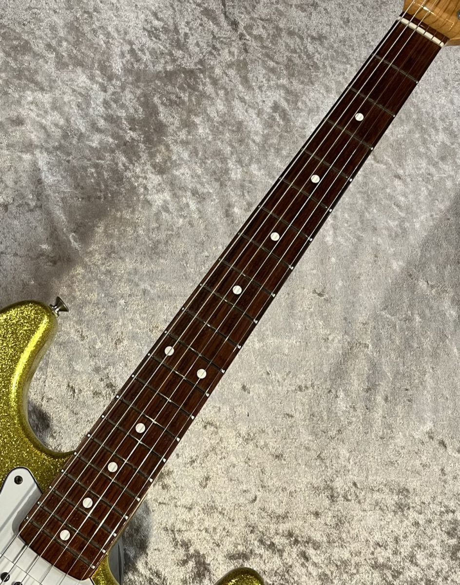 Dick Dale Stratocaster Chartreuse Sparkle finish 1994年製