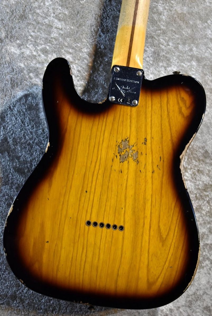 LTD Nocaster Thinline Relic Aged 2 Tone Sunburst R131324