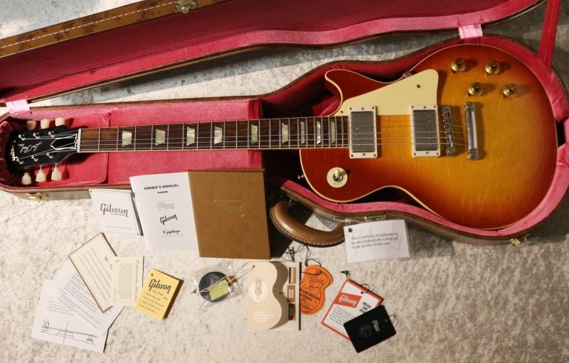 Gibson Les Paul Standard サンバースト ハードケース付き Les Paul Standard '50s Plain Top Washed Cherry Sunburst