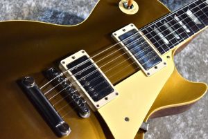 トップ単板　サイド合板　ジャパンビンテージ Japan LTD HC 1957 Les Paul Gold Top Faded Cherry Back VOS