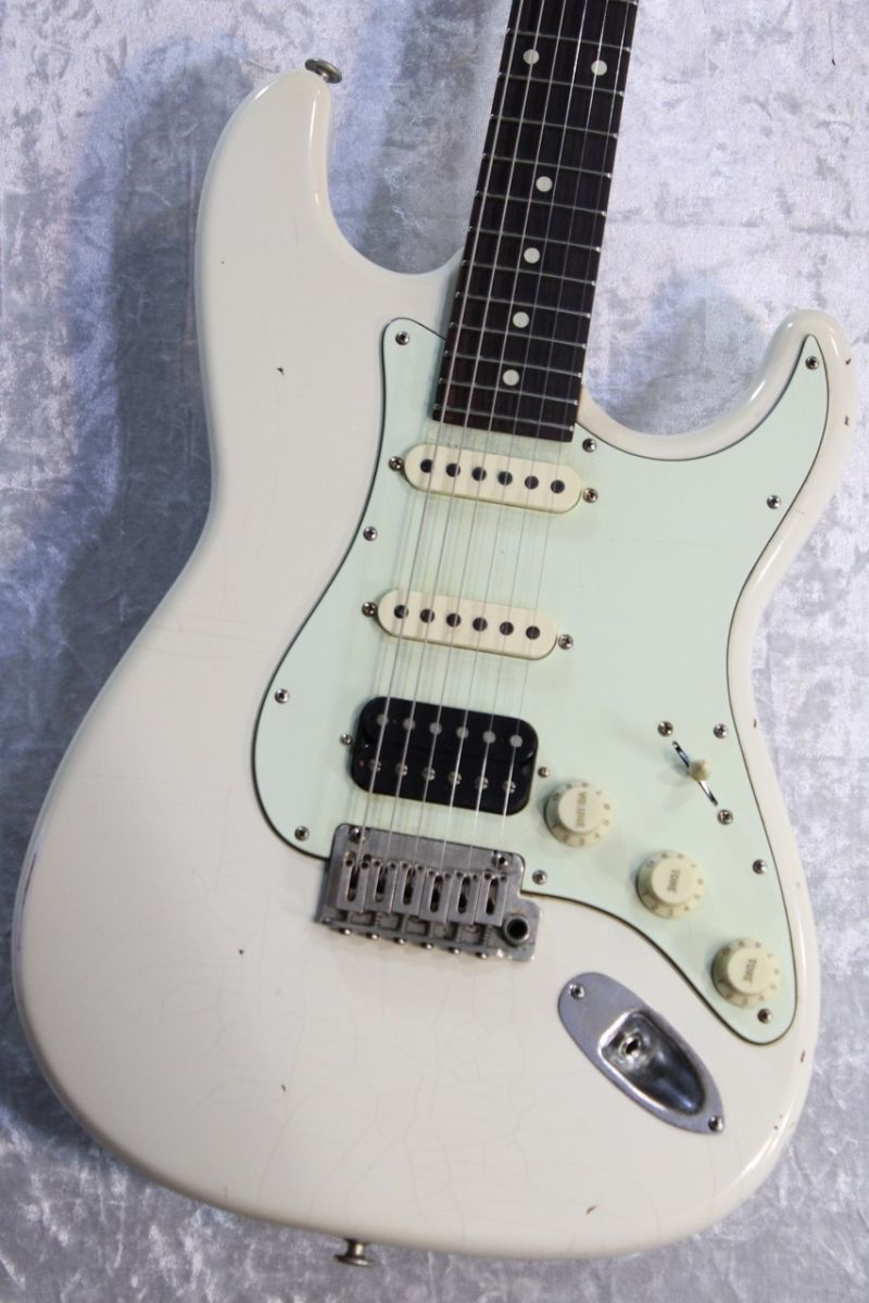 エレキバイオリン Straus 白 KIKUTANI ESV-380 S-WHT サテンホワイト エレクトリック
