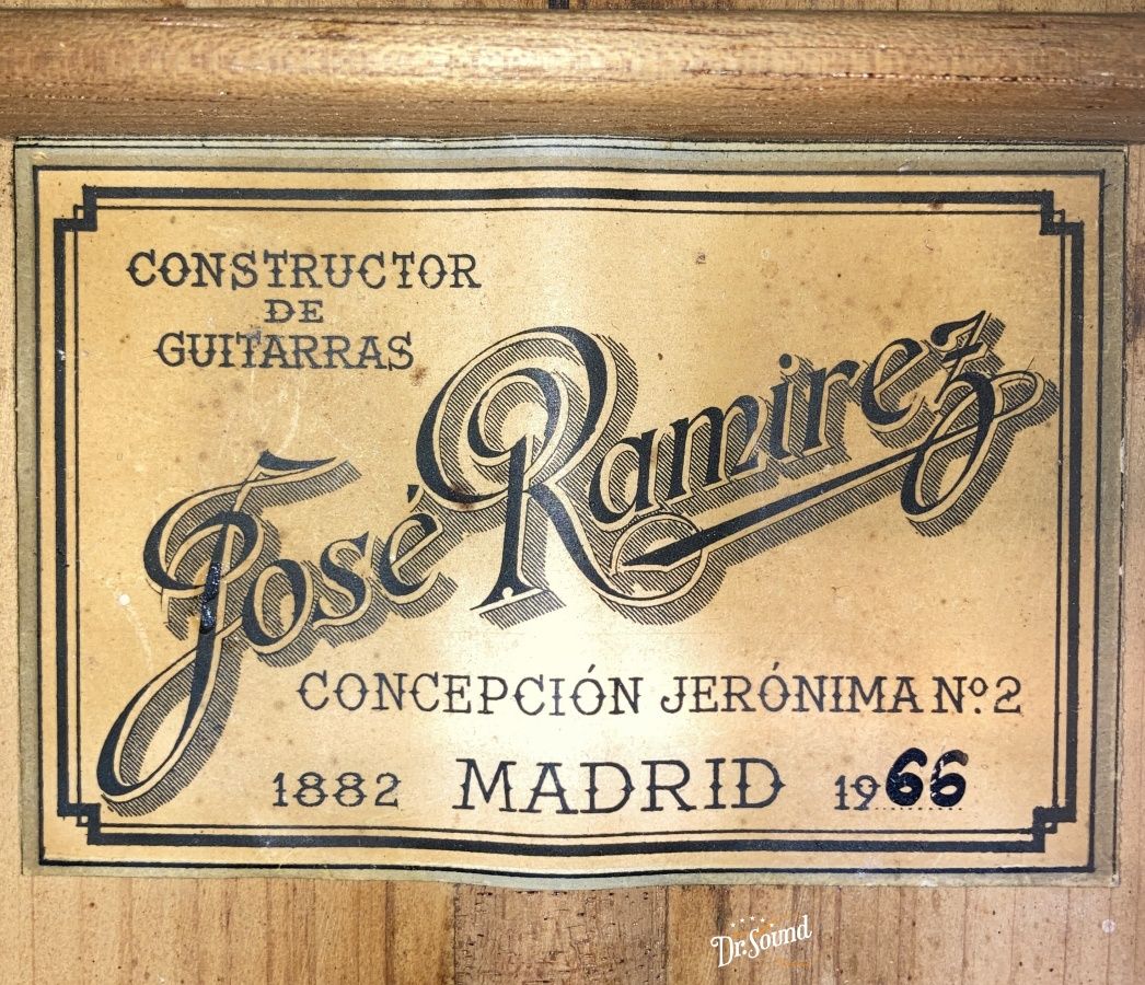 ホセ・ラミレス Jose Ramirez MCスタンプ 木ペグ 1966年製