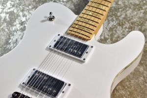 HARUNA TELECASTER BOOST Arctic White #JD22017256 | 【クロサワ楽器
