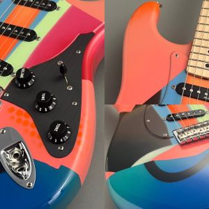 CRASH ストラトキャスター フィギュア Eric Clapton CRASH 2 Tribute Mini Guitar Replica
