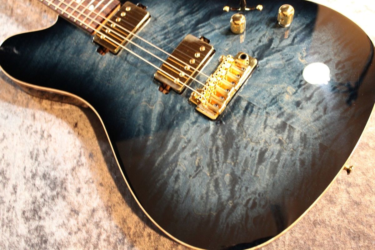 Custom Order DS496IR EM/ASH/HM Dark Ocean Blue Burst #S230099