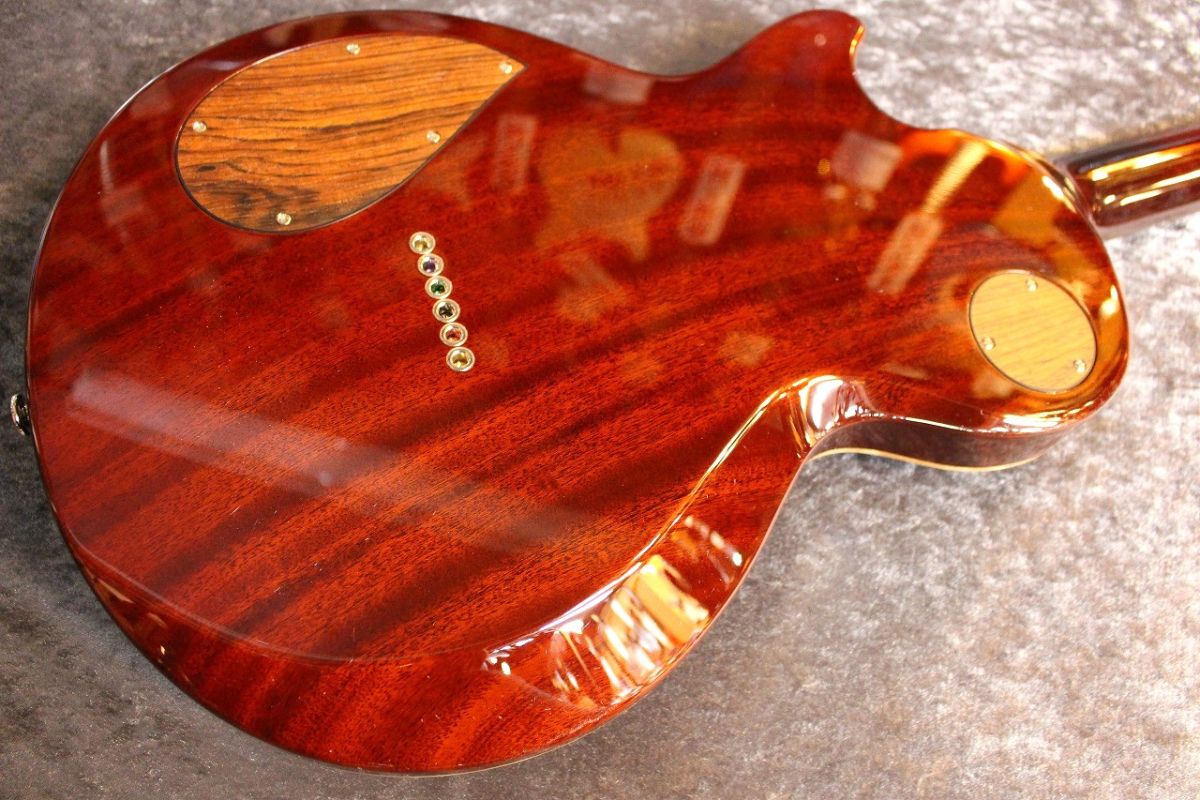 CTM Grain Arched 1P Quilt Top Jacaranda FB 1P Cuban Maho Body&Neck