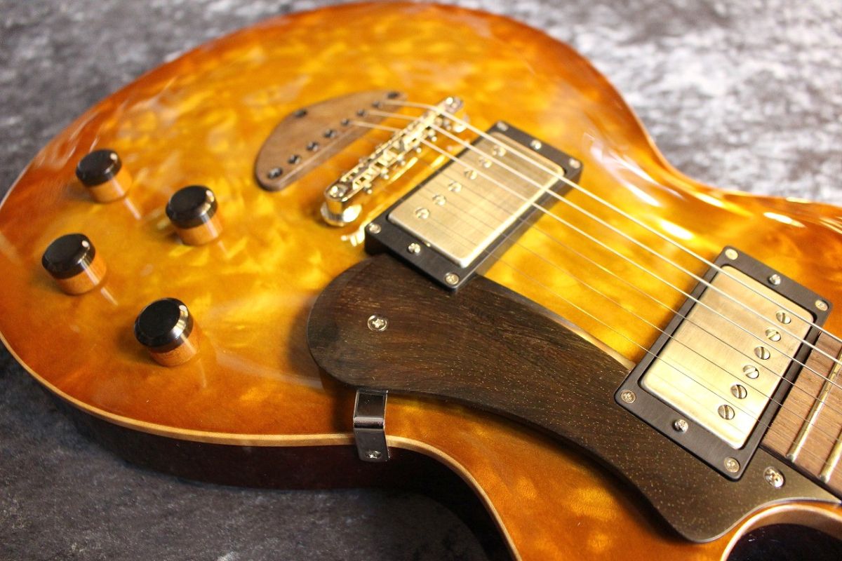 CTM Grain Arched 1P Quilt Top Jacaranda FB 1P Cuban Maho Body&Neck