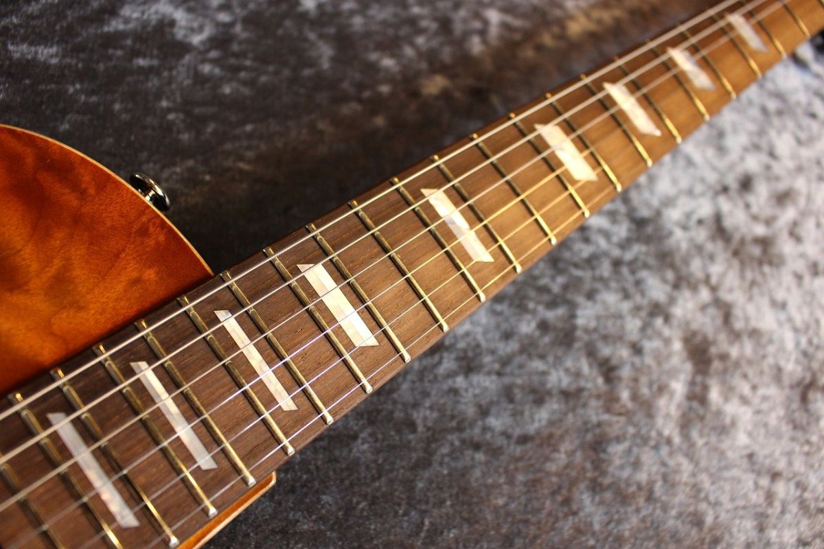 CTM Grain Arched 1P Quilt Top Jacaranda FB 1P Cuban Maho Body&Neck