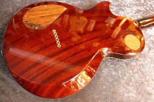 CTM Grain Arched 1P Quilt Top Jacaranda FB 1P Cuban Maho Body&Neck