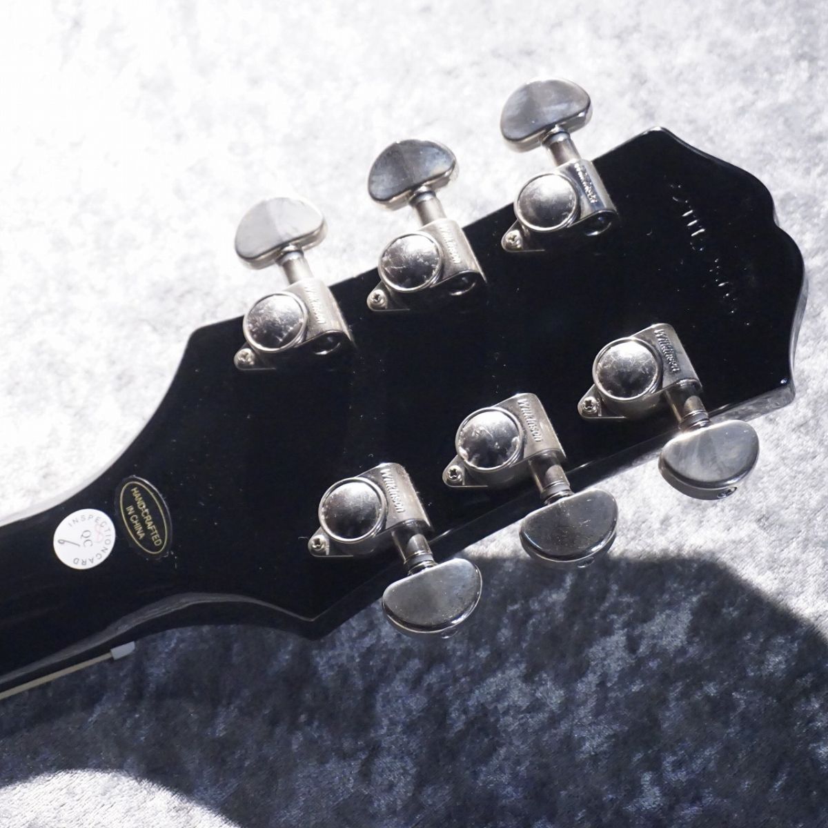 【新品弦張替済】Epiphone レスポール スタンダード エボニー レフティー 新品弦張替済】Epiphone レスポール スタンダード エボニー