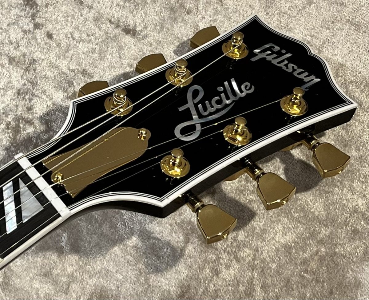 ギブソン ルシール Gibson Lucille BBking直筆サイン（Gibson