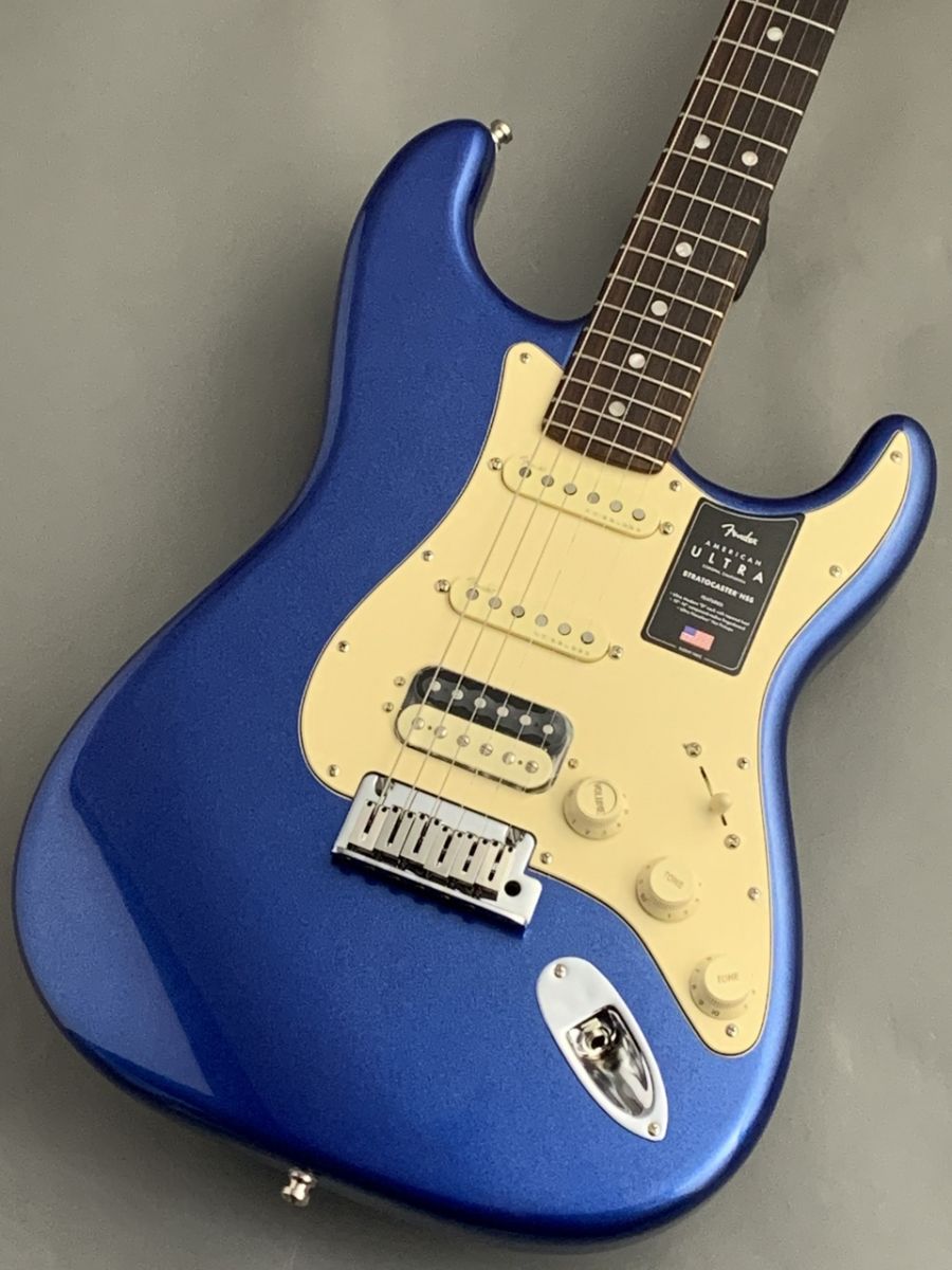 American Ultra Stratocaster HSS Cobra Blue #US23052563 