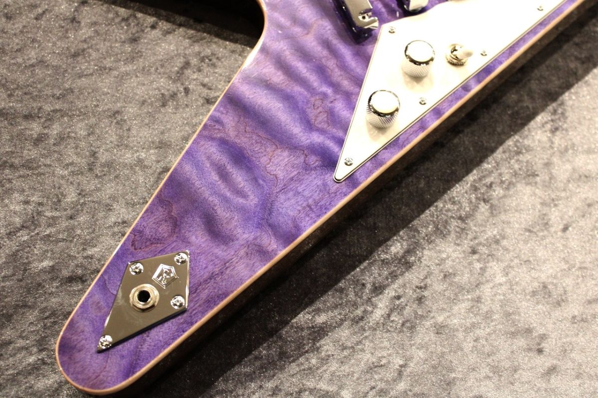 ギター KIP VAC9 vysk 2H Quilt Maple Top/Ash Back/Madagascar Rose FB Trans
