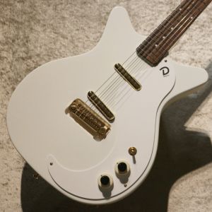 Danelectro 【とても白、数量限定!】 59 "M" N.O.S + Gold Hardwear~White~ #098765 【2.91kg】 【バダスタイプ】