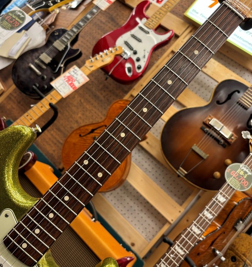 Dick Dale Stratocaster -Chartreuse Sparkle- | 【クロサワ楽器