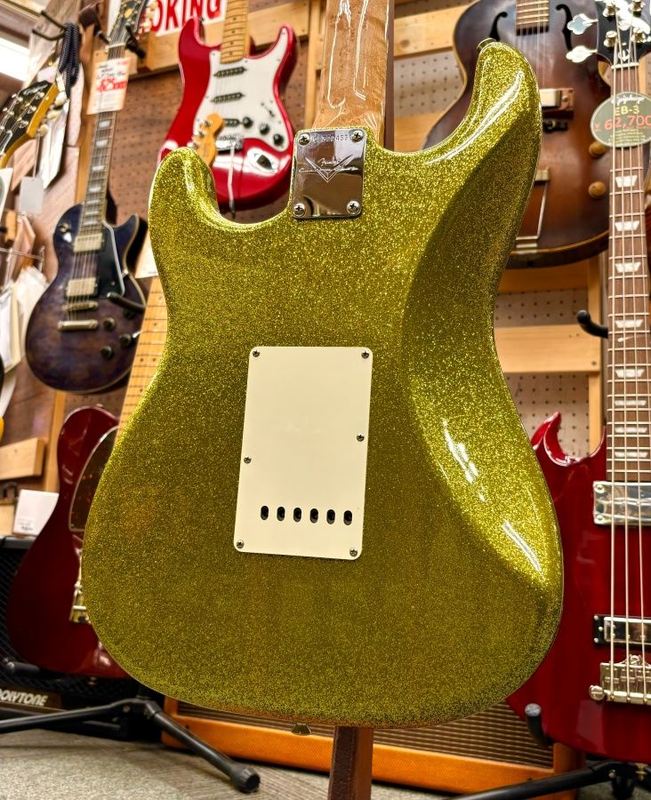 ギター DICK Dick Dale Stratocaster -Chartreuse Sparkle- | 【クロサワ楽器