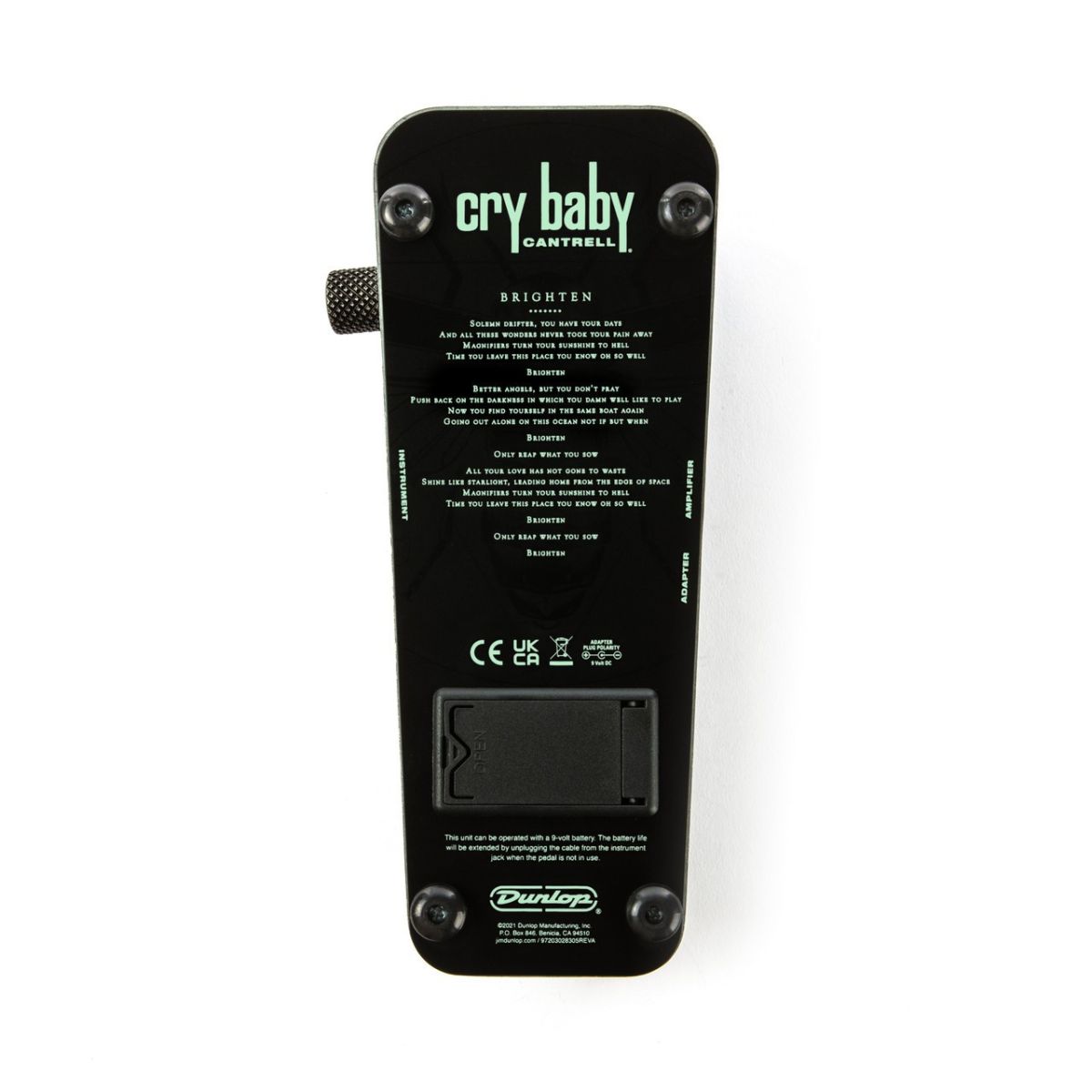 JC95FFS / Jerry Cantrell Cry Baby Firefly Wah | 【クロサワ楽器店