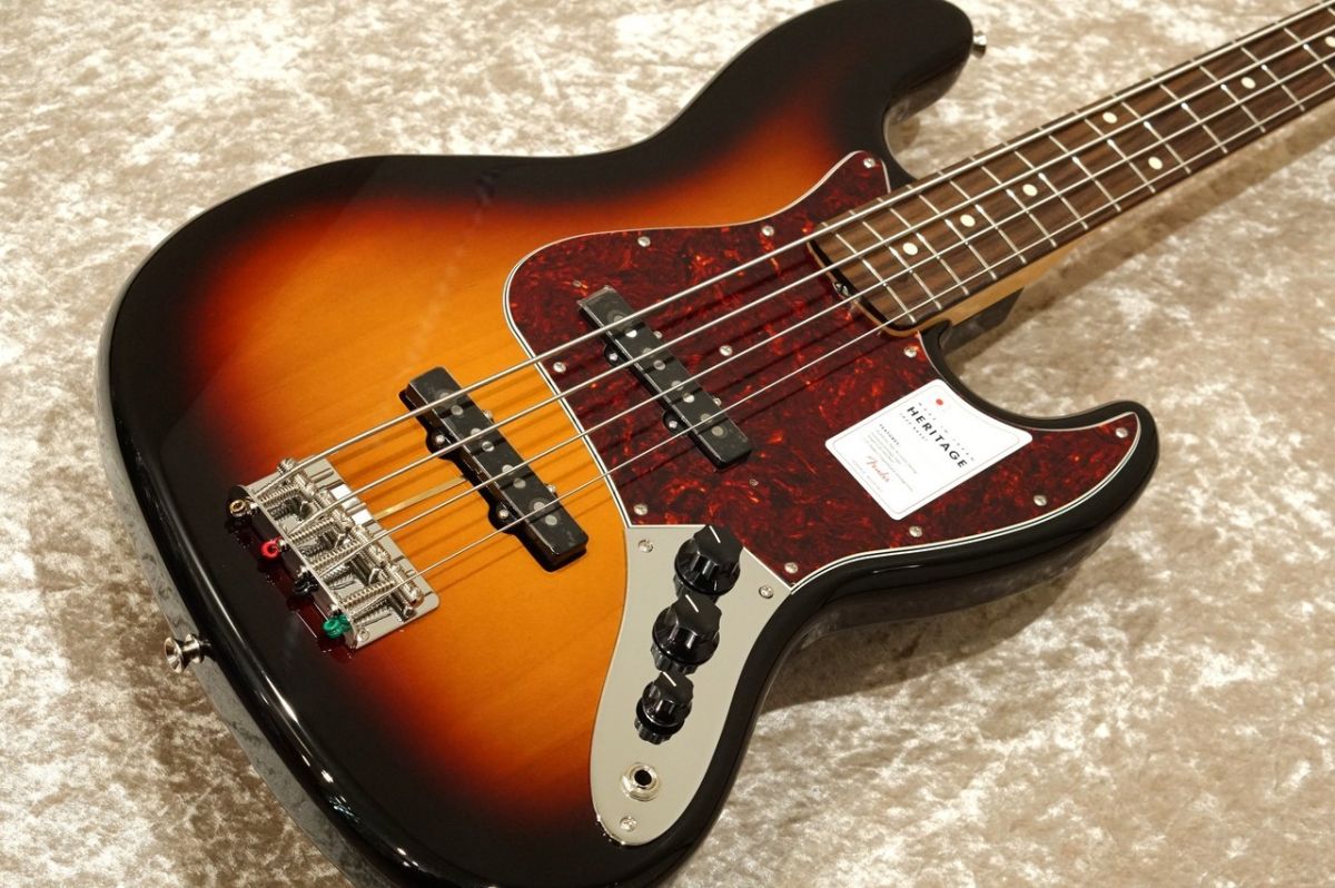 Made in Japan Heritage 60s Jazz Bass -3-Color Sunburst