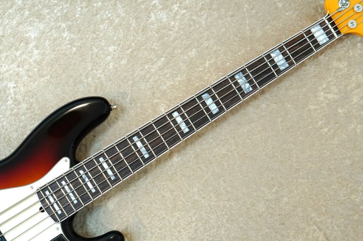 Fender USA American Ultra II Jazz Bass V (Ultraburst/Ebony