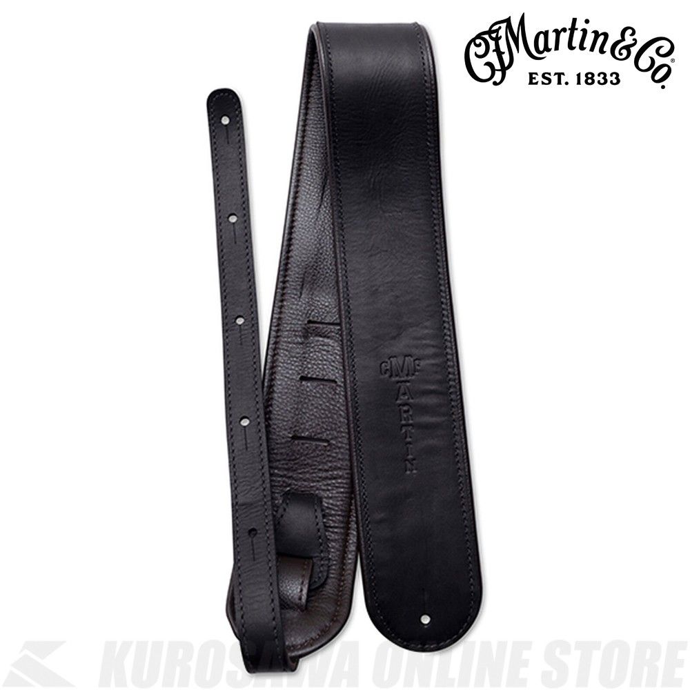 マーティン ストラップ　18A0029 MTN ROLL STRAP BLK[18A0029] | 【クロサワ楽器店オンラインショップ