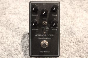 ギター HTJ-WORKS vintage core analog compressor VINTAGE CORE COMPRESSOR -Black-〈New Model!!〉2nd