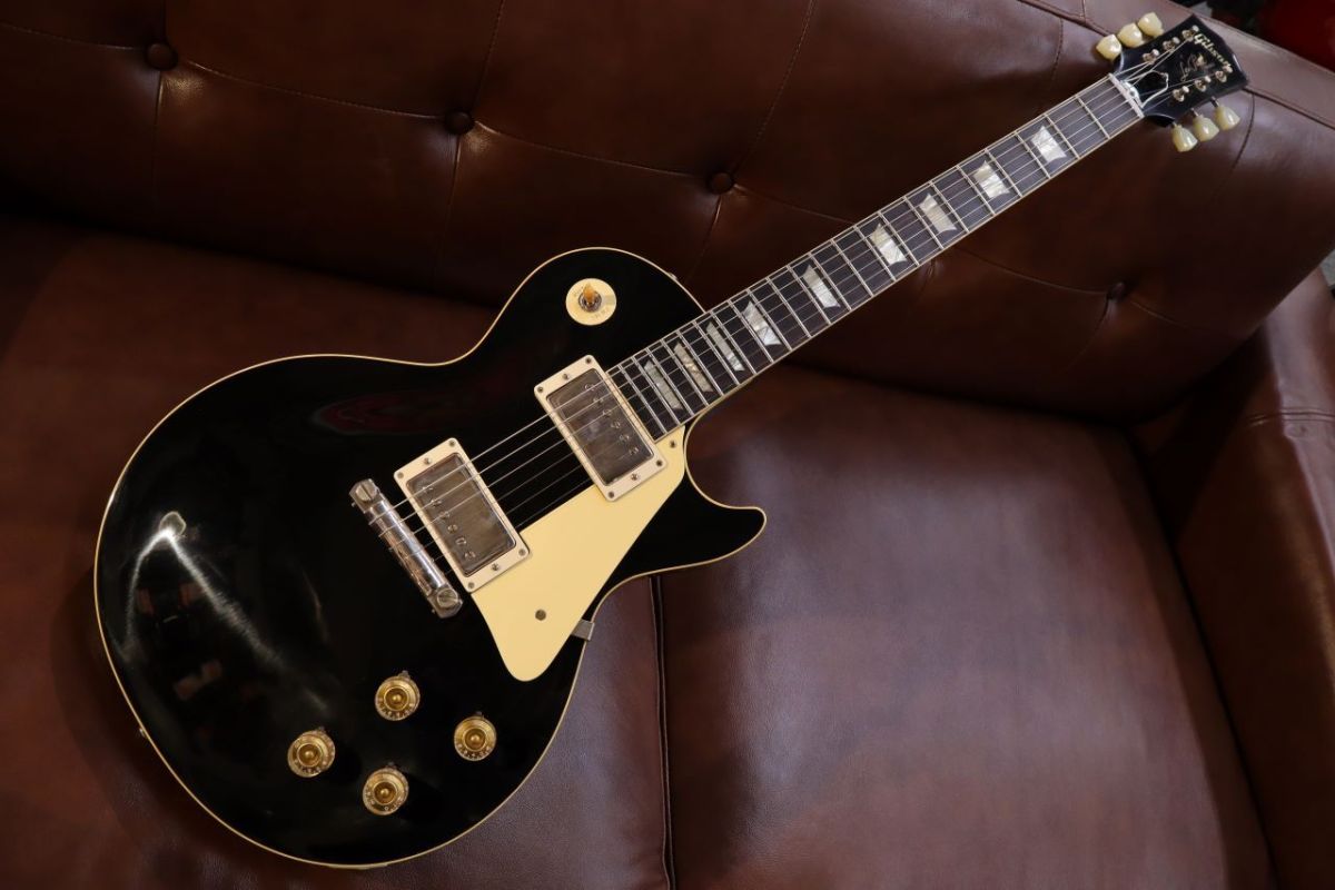 Japan LTD 1954 Les Paul Standard Ebony Wraparound 2 HB PUs