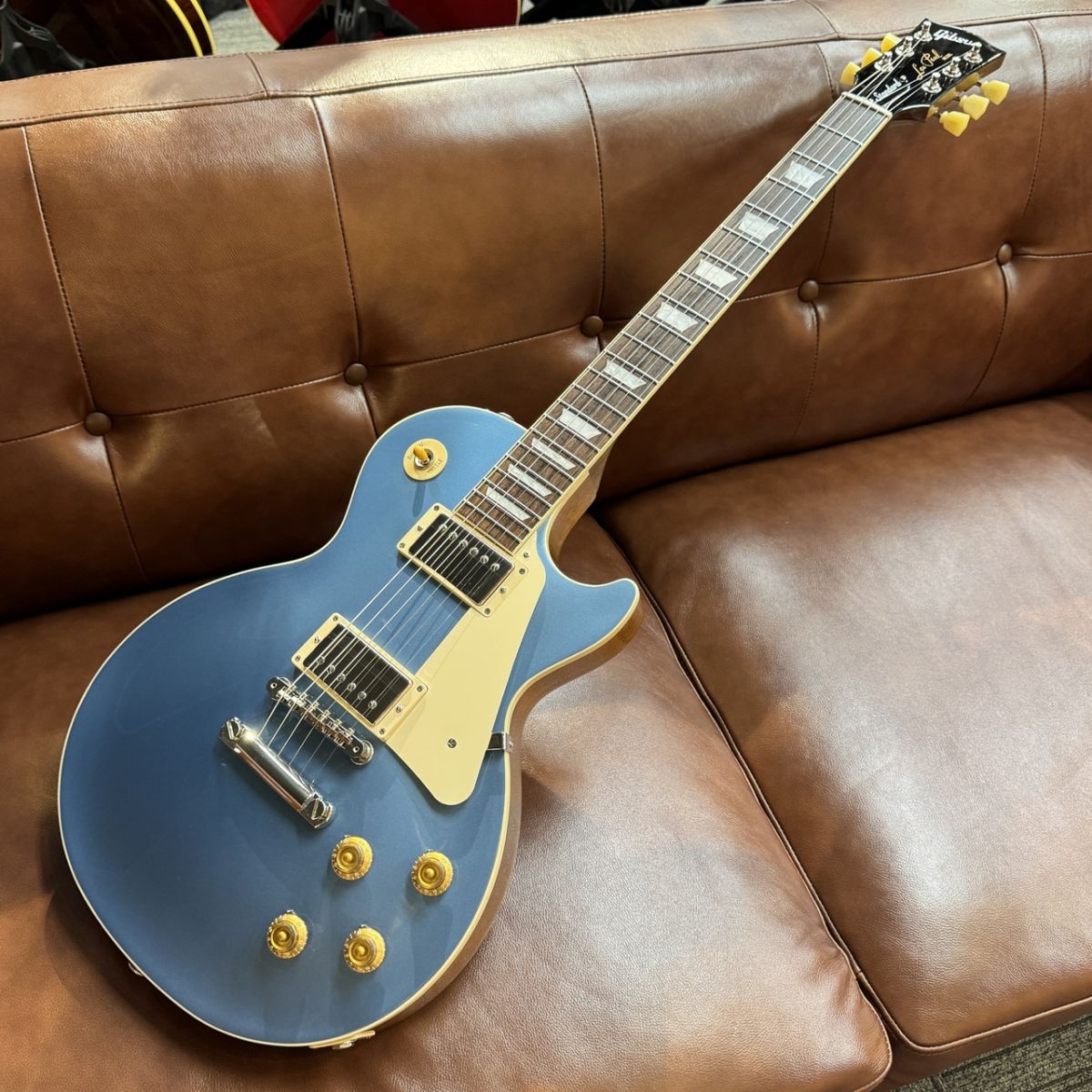 ギター Gibson Les Paul Standard 50s pelham blue 1964 SG Standard With Maestro Vibrola Pelham Blue Ultra