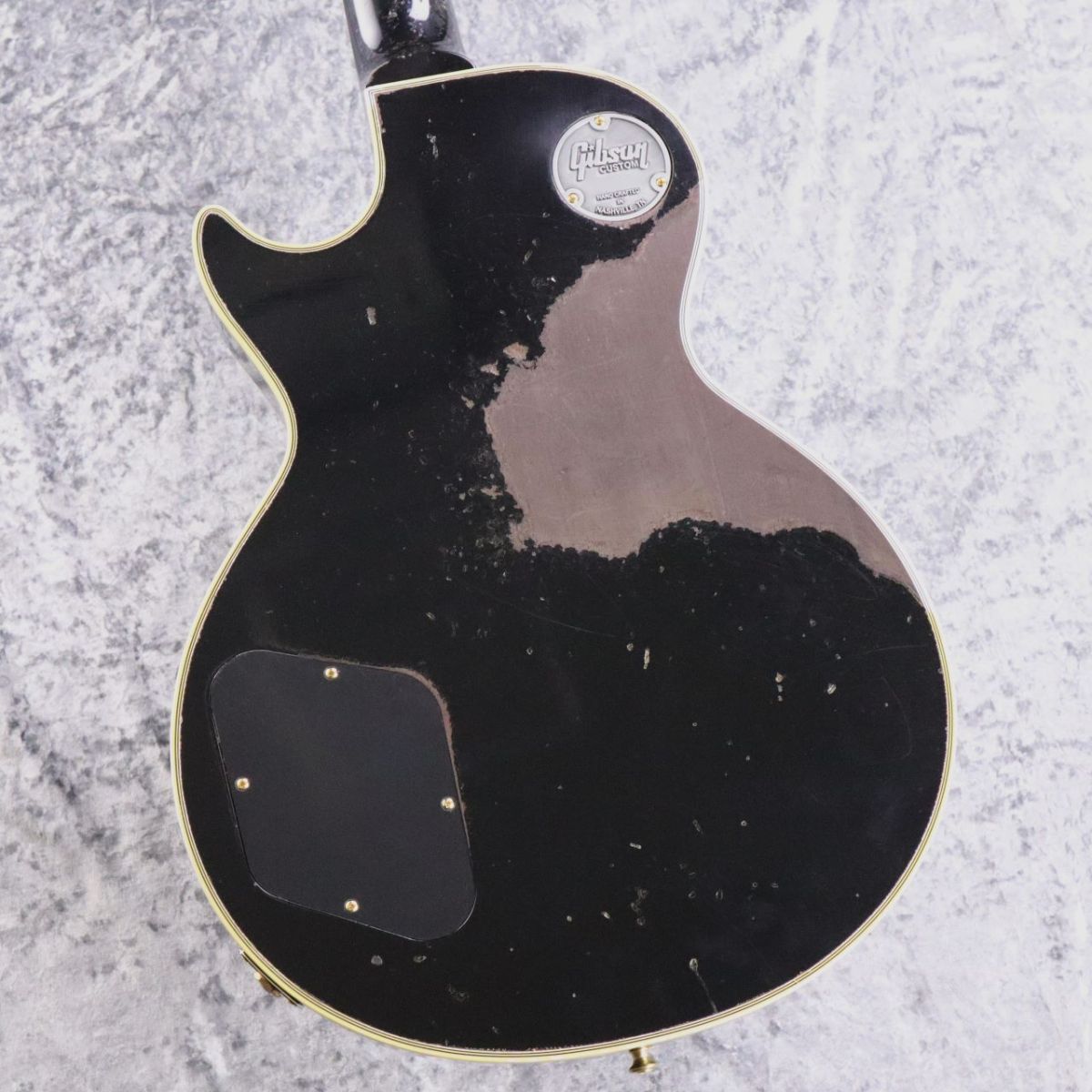 Murphy Lab 1957 Les Paul Custom 2-Pickup Ebony Ultra Heavy Aged #7 