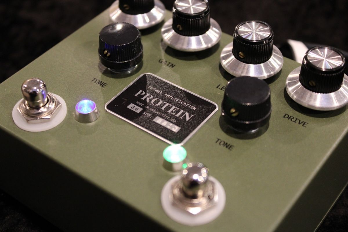 Browne Amplification PROTEIN V.3 新品・未使用 Browne Amplification PROTEIN DUAL OVERDRIVE V3 Black