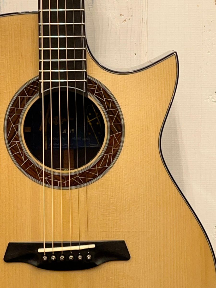 ギター a Blue Label】 OM ~Torrified Adirondack Spruce × Indian