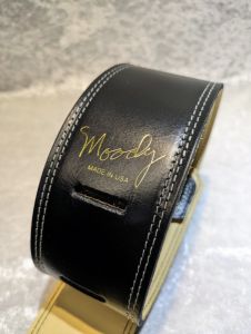 最終価格　MOODY STRAPS 2.5\" Long Black/Cream 2.5