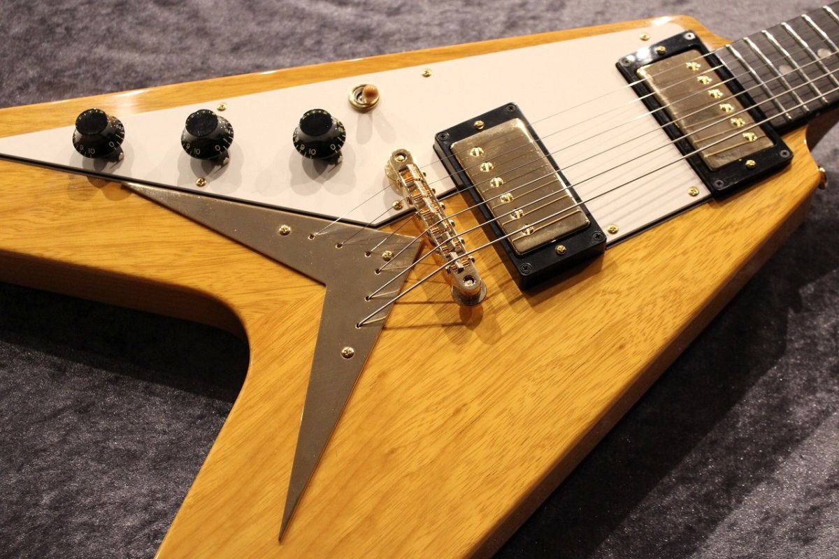 Burned FV Korina Natural Lefty #240635 | 【クロサワ楽器店