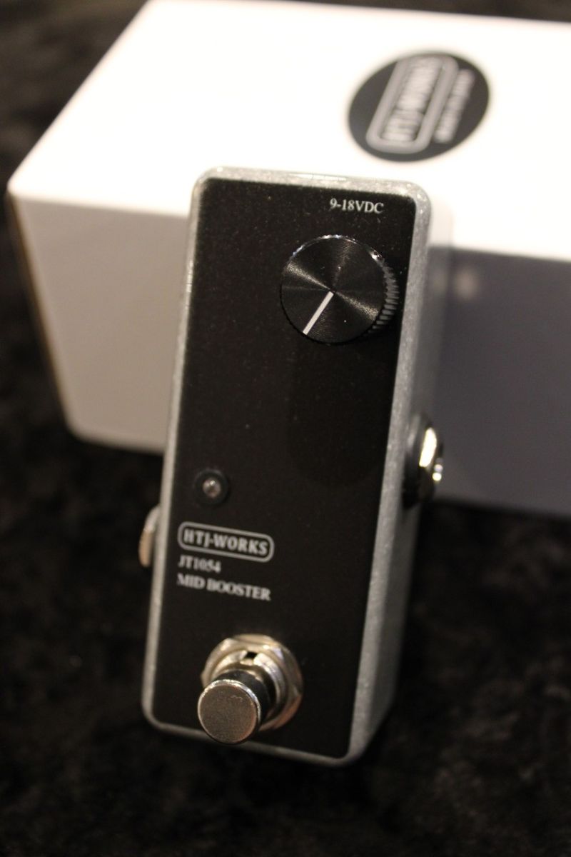 ギター HTJ-WORKS JT1054 MID BOOSTER HTJ-WORKS JT1054 MID BOOSTER V2 【Silver×Black】 | ワタナベ