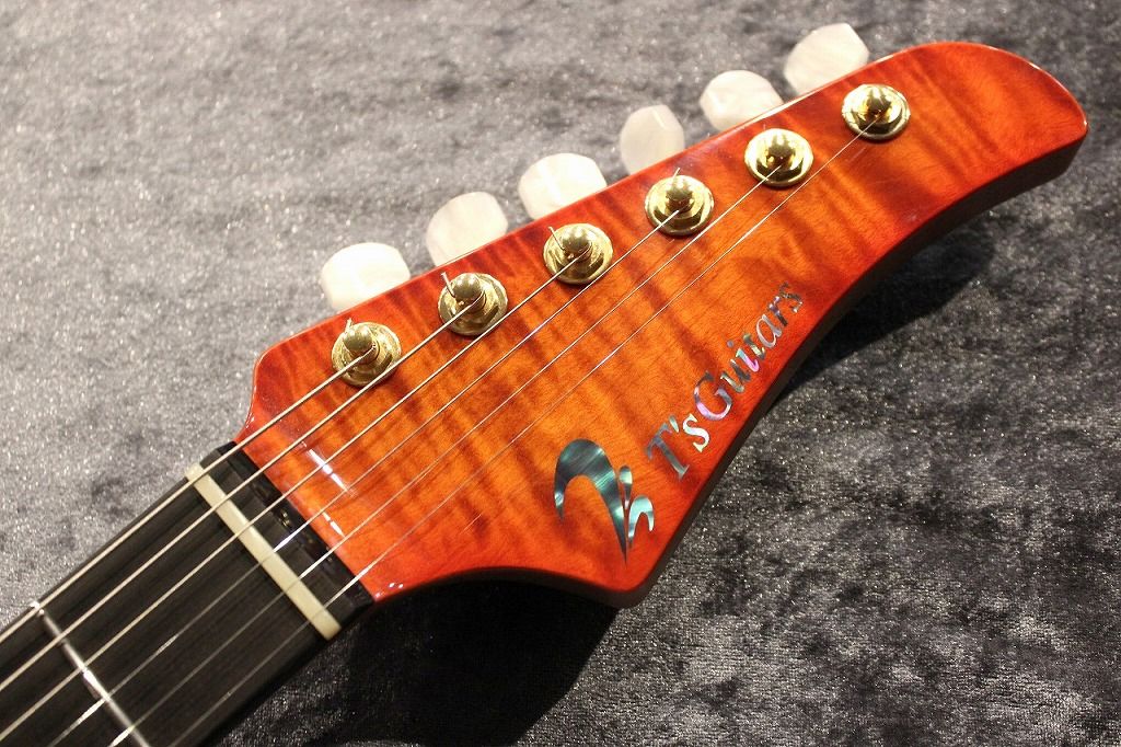 Custom Order DST-Pro24 5A Exotic Flame/H.Maho Amber Burst