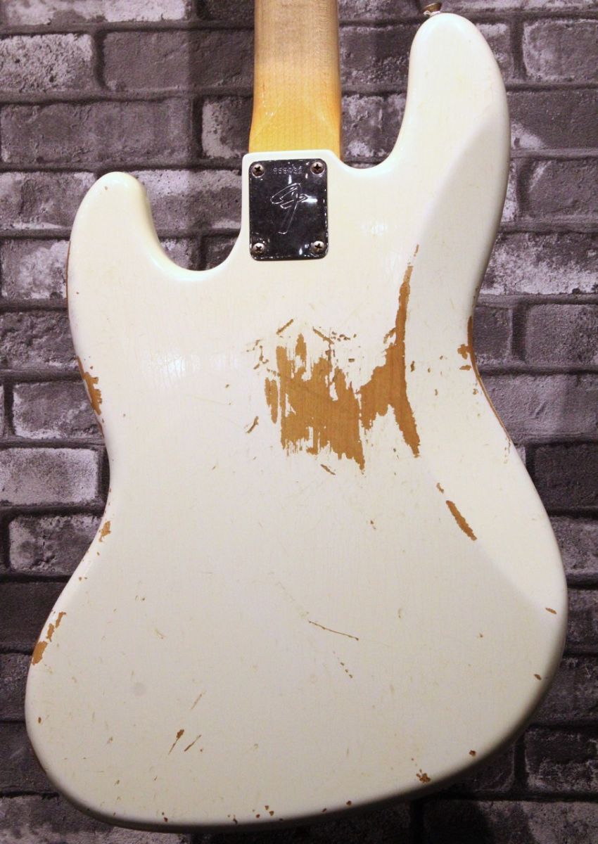 66 Jazz Bass Heavy Relic -White- | 【クロサワ楽器店
