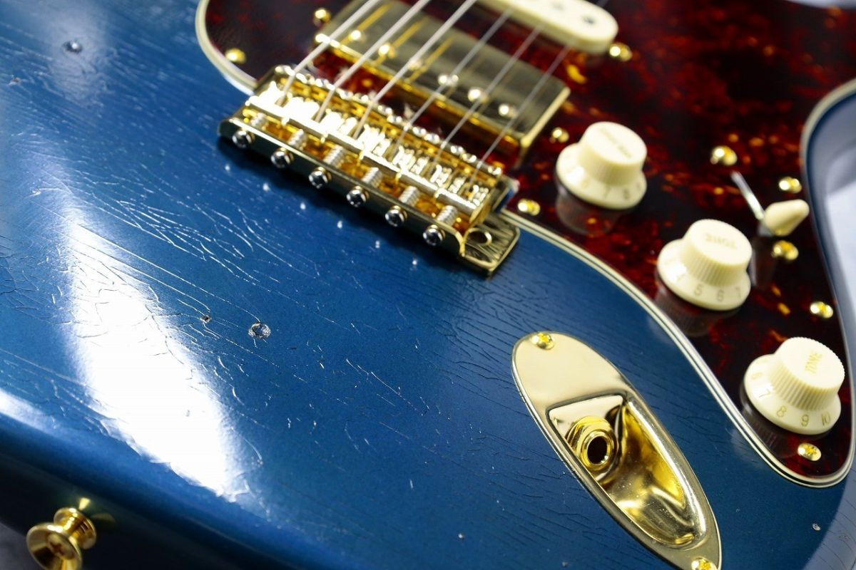 g7-ST/R SSH Lightly Aged Player S Custom ~Lake Pracid Blue