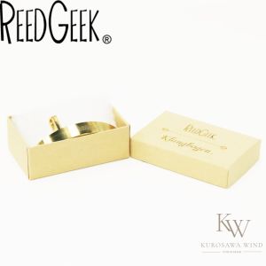 REED GEEK 《即納可能》 Klangbogen 1 Piece "Brushed Aerospace Matte Brass"【新品】 【リードギーク】【クラングボーゲン】【音響アクセサリー】【サックス/バスクラリネット用】【ブラス】【ブラッシュドエアロスペースマット仕上】【横浜】【WIND YOKOHAMA】