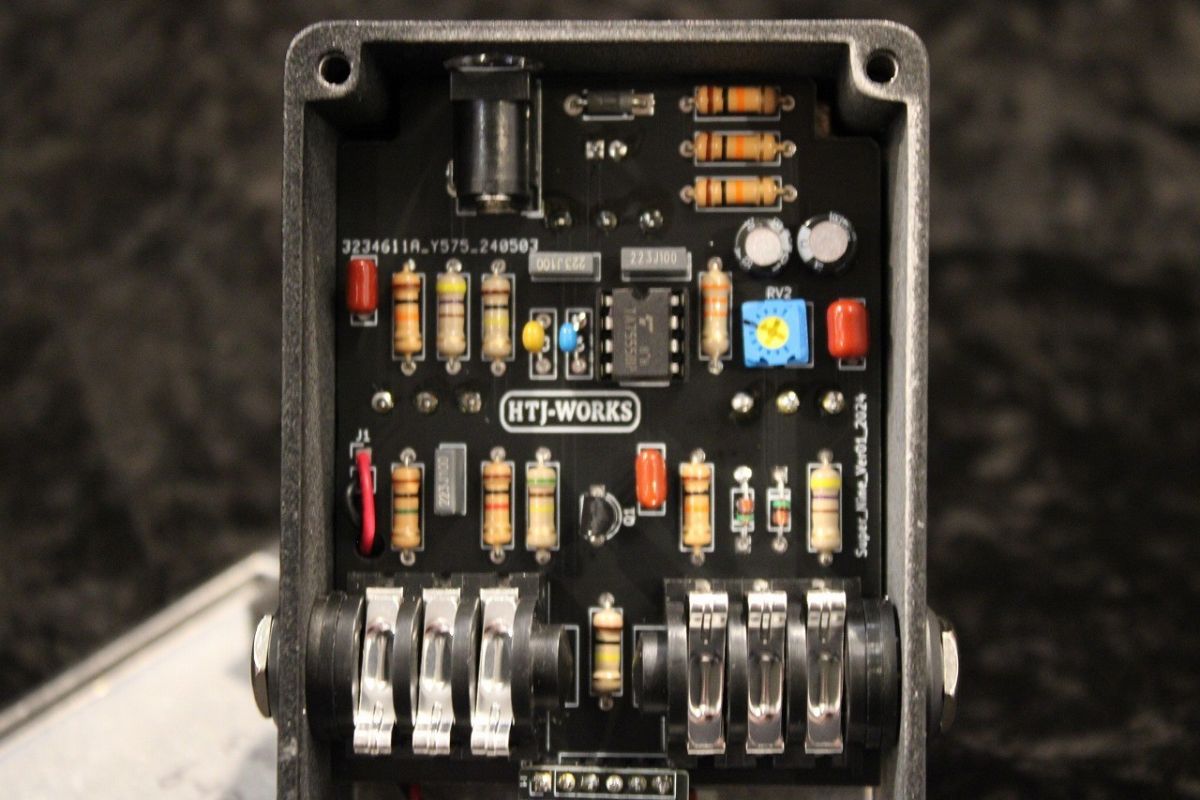 ギター NINE Super 9 Distortion HTJ WORKS Nine -Super 9- DISTORTION【東芝TA7558Pオペ】7-10営業日出荷
